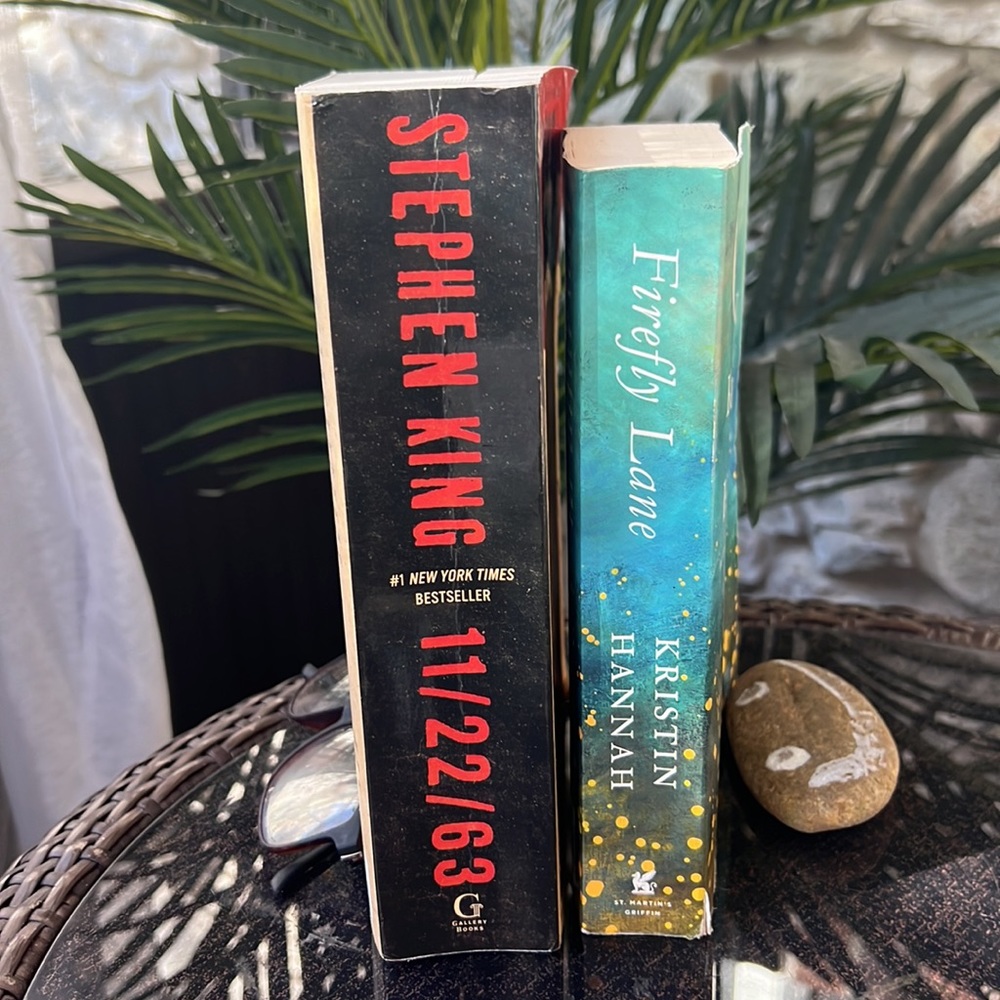 Stephen King “11/22/63” and Kristin Hannah “Firefly Lane”